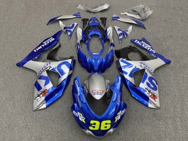Carenados Moto Suzuki GSXR 1000 2009-2016 - Azul Plata 36