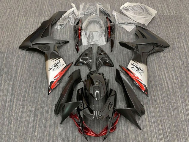 Carenados Moto Suzuki GSXR 600 / GSXR 750 2011-2024 - Negro Plata Rojo Negro Mate
