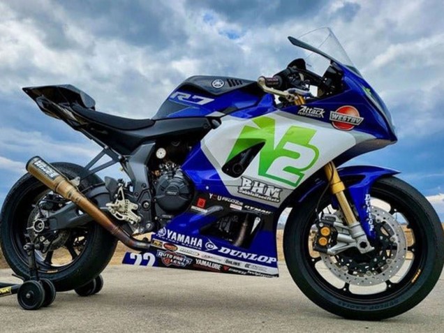 Carenados Moto Yamaha YZF R7 2021-2024 - Azul N2
