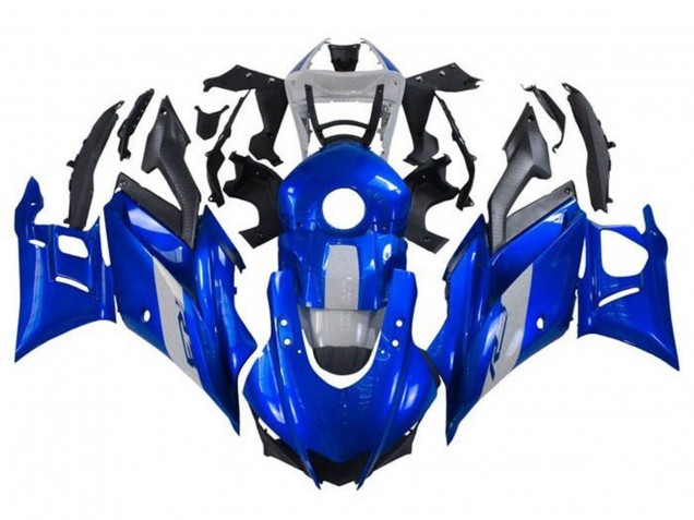 Carenados Moto Yamaha YZF R3/R25 2019-2021 - Azul Gris Negro