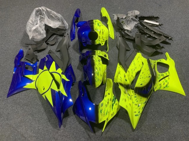 Carenados Moto Yamaha YZF R3/R25 2022-2024 - Amarillo Azul