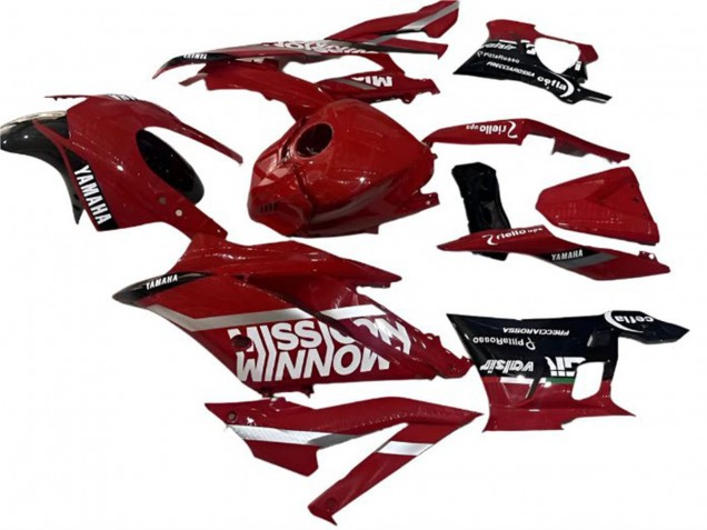 Carenados Moto Yamaha YZF R3/R25 2022-2024 - Rojo Negro Valsir
