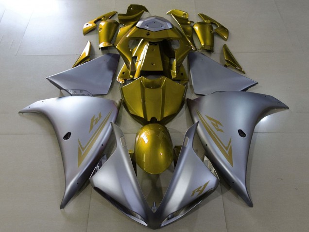 Carenados Moto Yamaha YZF 1000 R1 2009-2011 - Plata Oro