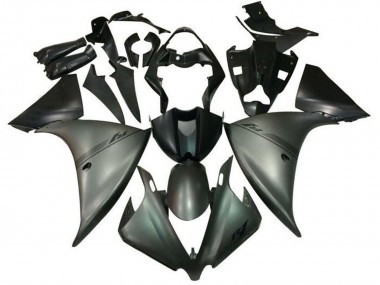 Carenados Moto Yamaha YZF 1000 R1 2009-2011 - Plata Negro Mate