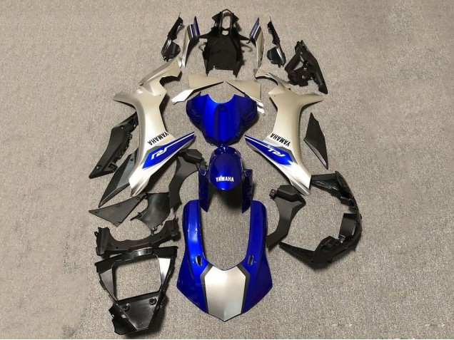 Carenados Moto Yamaha YZF 1000 R1 2015-2019 - Plata Azul