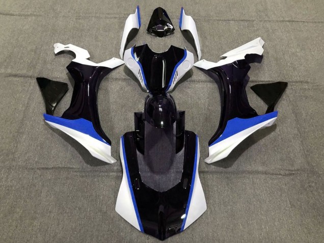 Carenados Moto Yamaha YZF 1000 R1 2015-2019 - Blanco Negro Brillante Azul