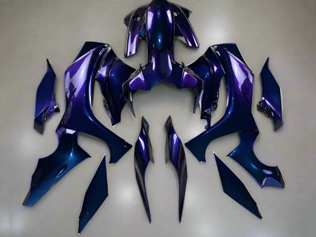 Carenados Moto Yamaha YZF 1000 R1 2020-2025 - Azul Púrpura Camaleón