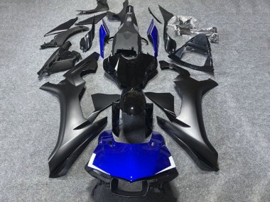 Carenados Moto Yamaha YZF 1000 R1 2020-2025 - Negro Brillante Negro Mate Azul
