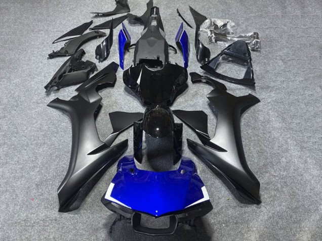 Carenados Moto Yamaha YZF 1000 R1 2020-2025 - Negro Brillante Negro Mate Azul