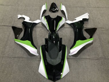 Carenados Moto Yamaha YZF 1000 R1 2020-2025 - Blanco Verde Negro Brillante