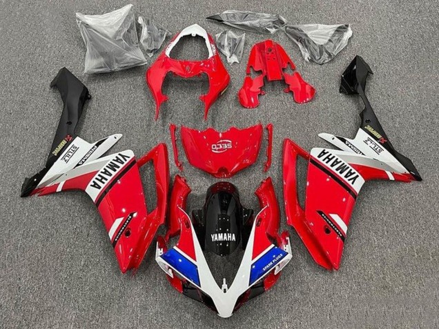 Carenados Moto Yamaha YZF 1000 R1 2007-2008 - Rojo Blanco Azul Negro