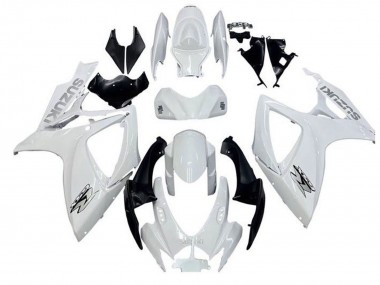 Carenados Moto Suzuki GSXR 600 / GSXR 750 2006-2007 - Blanco Negro