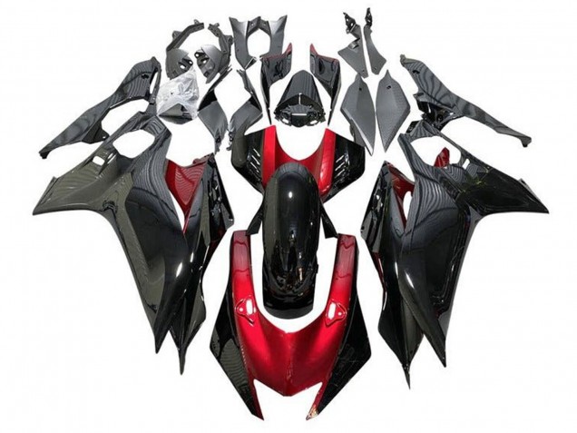 Carenados Moto Yamaha YZF R6 2017-2023 - Rojo Negro Brillante