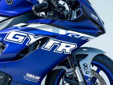 Carenados Moto Yamaha YZF R6 2017-2025 - Azul Plata GYTR