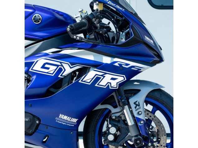 Carenados Moto Yamaha YZF R6 2017-2025 - Azul Plata GYTR