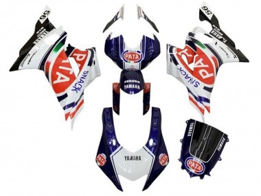 Carenados Moto Yamaha YZF R6 2017-2025 - Blanco Azul Rojo Negro Pata