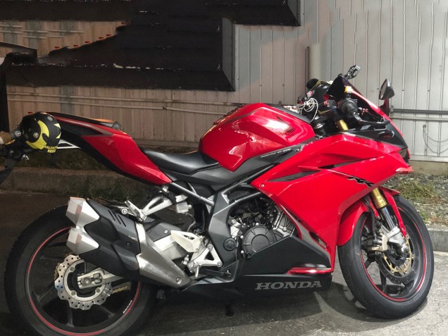 Carenado Moto Honda CBR250RR 2017-2022 - Rojo Negro Mate