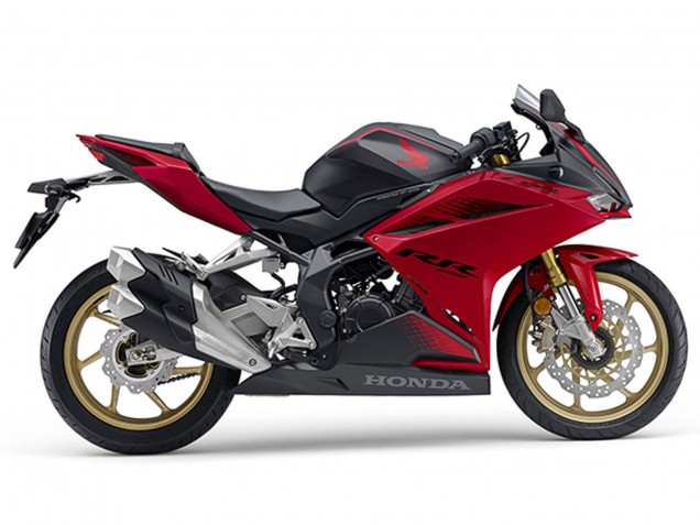 Carenados Moto Honda CBR250RR 2017-2022 - Rojo Negro Mate