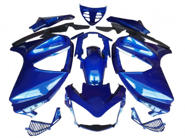 Carenados Moto Honda ST1300 2002-2016 - Azul Negro Mate