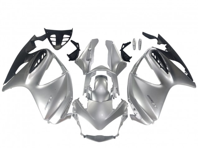 Carenado Moto Honda ST1300 2002-2016 - Plata Negro Mate