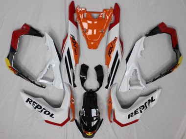 Carenados Moto Honda ADV150 2018-2021 - Blanco Naranja Rojo Amarillo Negro Brillante Repsol