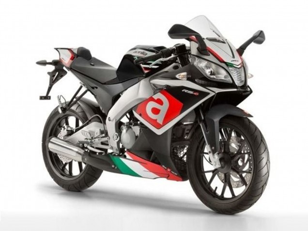 Carenados Moto Aprilia RS4 50 125 2012-2019 - Blanco Rojo Verde Negro Mate