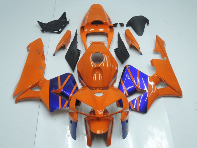 Carenados Moto Honda CBR600RR 2005-2006 - Naranja Azul
