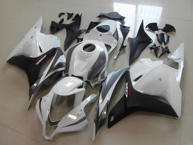 Carenados Moto Honda CBR600RR 2009-2012 - Blanco Gris Negro Mate