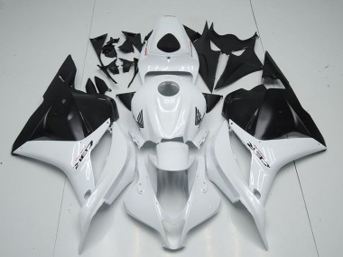 Carenado Moto Honda CBR600RR 2009-2012 - Blanco Negro Mate