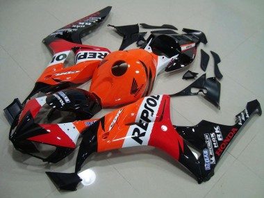 Kits Carenado Moto Honda CBR1000RR 2006-2007 - Naranja Blanco Rojo Negro Brillante Repsol