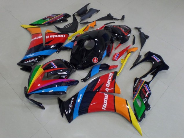 Carenados Moto Honda CBR1000RR 2012-2016 - Azul Rojo Amarillo Verde Negro Brillante Arcoíris