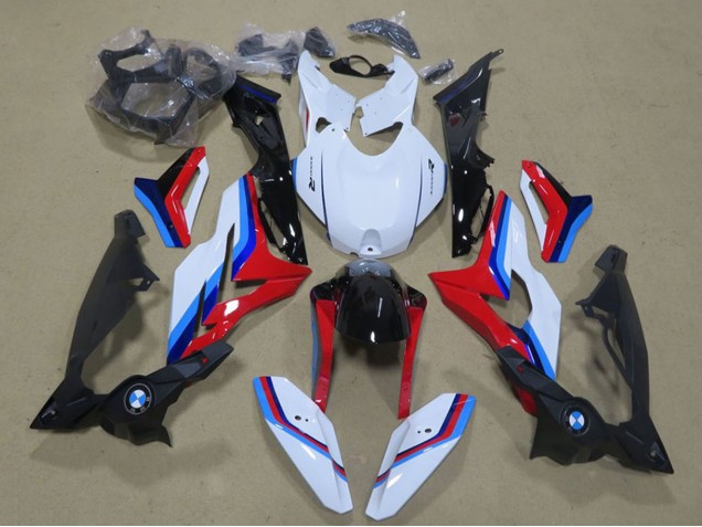 Carenados Moto BMW S1000R 2017-2018 - Blanco Azul Rojo Negro
