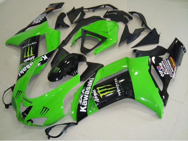 Carenados Moto Kawasaki ZX6R 2007-2008 - Monstruo Verde