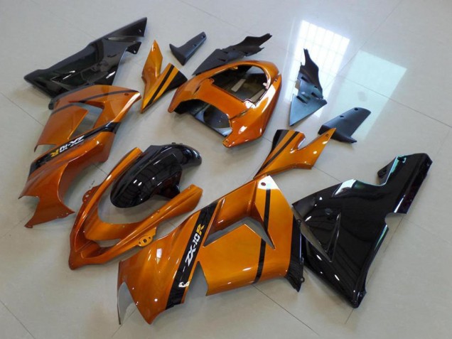 Carenados Moto Kawasaki ZX10R 2004-2005 - Oro Negro