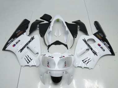Carenados Moto Kawasaki ZX12R 2000-2001 - Blanco Negro Elf Monstruo