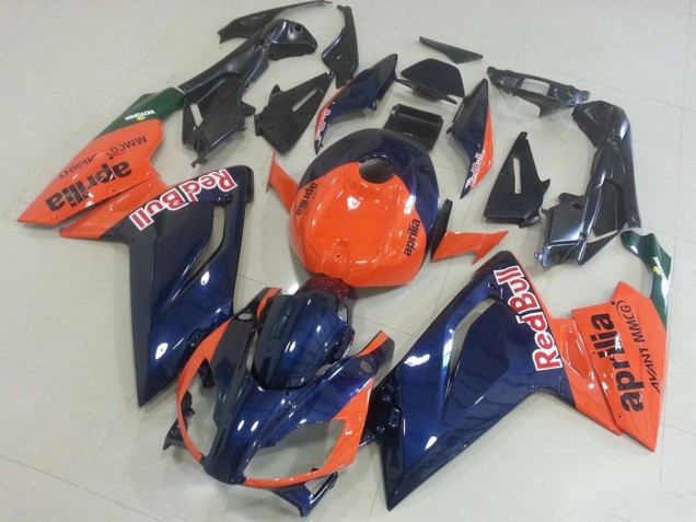 Carenados Moto Aprilia RS125 2006-2011 - Naranja Azul Oscuro