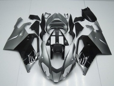 Carenado Moto Aprilia RSV1000 2003-2006 - Negro Brillante Gris