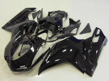 Carenados Moto Ducati 848 2007-2014 - Negro Brillante