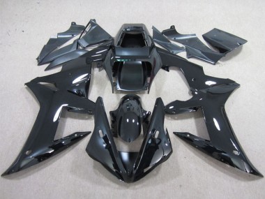 Carenados Moto Yamaha YZF R1 2002-2003 - Negro Brillante Plain