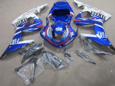 Carenados Moto Yamaha YZF R1 2002-2003 - Blanco Azul Rojo Motul Fiat