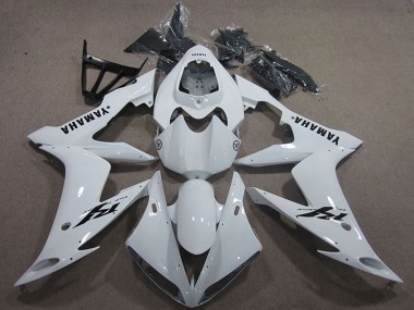 Carenados Moto Yamaha YZF R1 2004-2006 - Blanco Negro Calcomanía