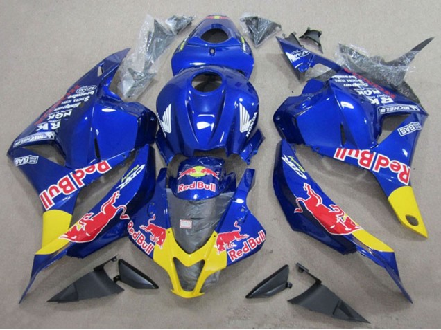Carenados Moto Honda CBR600RR 2009-2012 - Azul Amarillo Rojo Bull