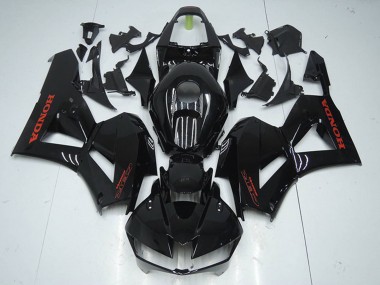 Carenados Moto Honda CBR1000RR 2012-2016 - Negro Brillante Rojo Calcomanía