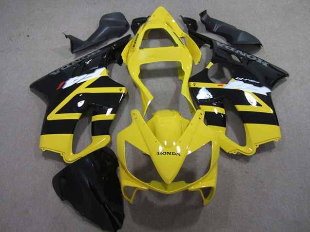 Kits Carenado Moto Honda CBR600 F4i 2001-2003 - Amarillo Negro Brillante