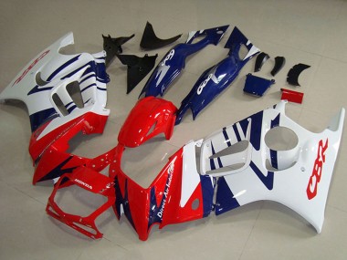 Carenados Moto Honda CBR600 F3 1995-1996 - Blanco Rojo Azul