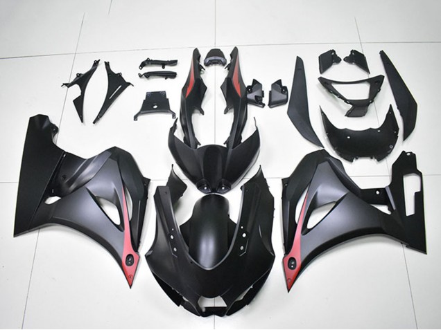 Carenados Moto Suzuki GSXR 1000 2017-2025 - Negro Mate Rojo