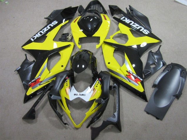 Carenados Moto Suzuki GSXR 1000 2005-2006 - Amarillo Negro Blanco Rojo