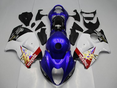 Carenado Moto Suzuki GSXR 1300 Hayabusa 1996-2007 - Azul Blanco