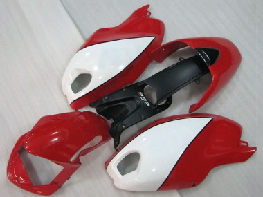Carenados Moto Ducati Monster 696 2008-2012 - Blanco Rojo