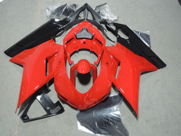 Carenados Moto Ducati 1098 2007-2014 - Rojo Negro